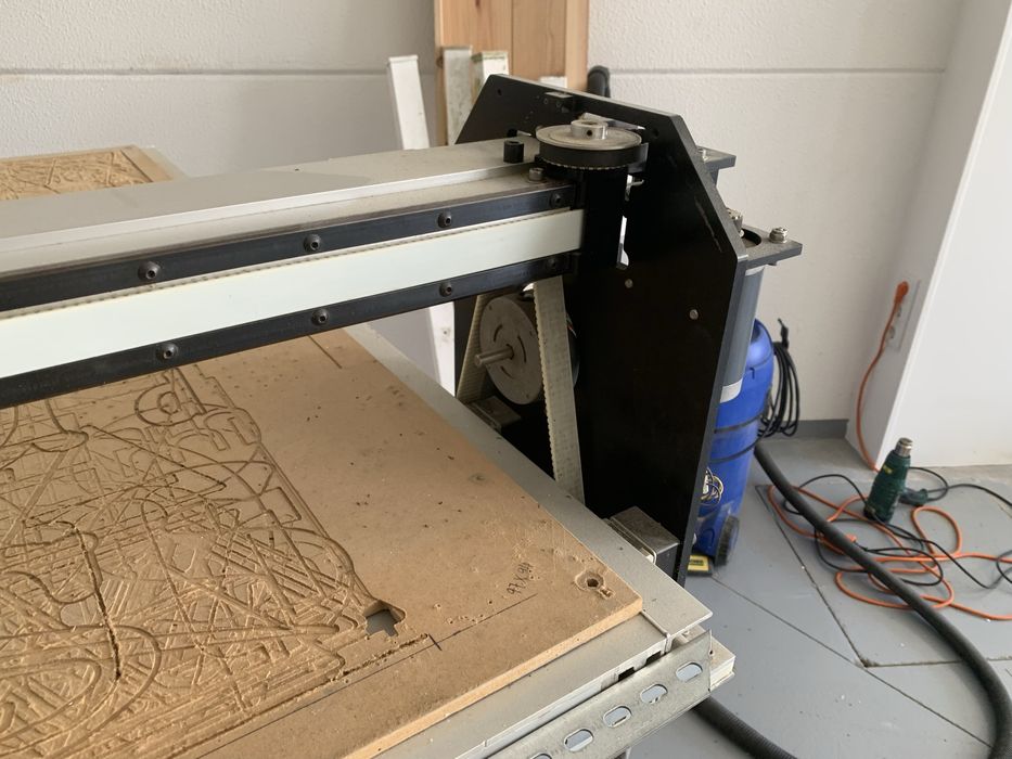 Cnc fresadora 94x97cm area de trabalho