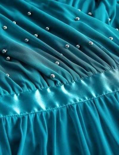 ORSAY Sukienka MAXI z perełkami r.32 Z METKĄ siateczka, dekolt koperta