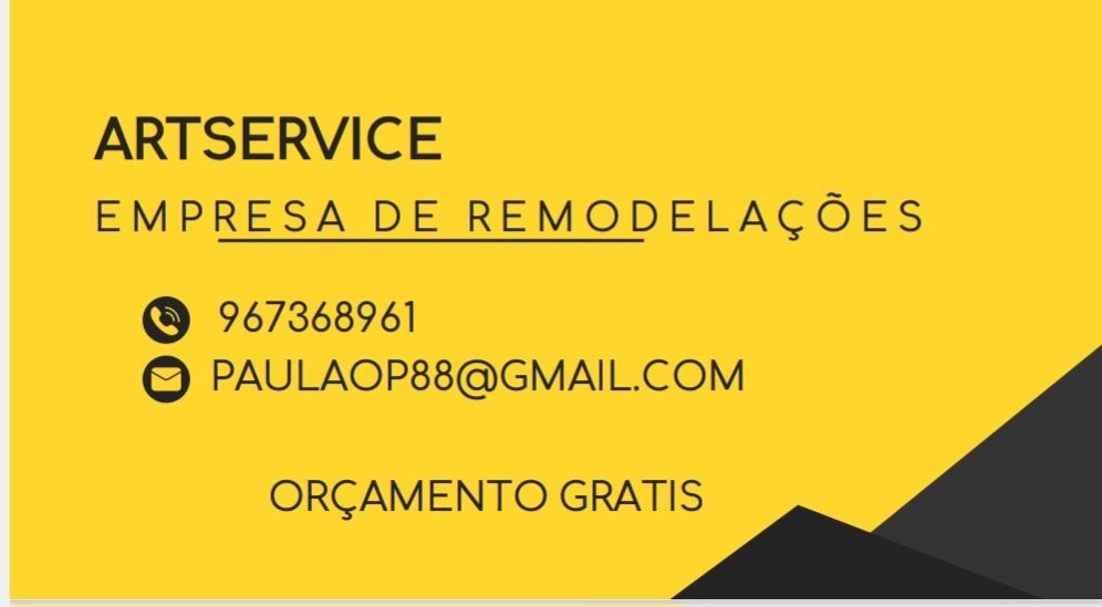 Trabalhos de remodelacoes , limpeza de chamine ,manutencao de equipamentos a pallet