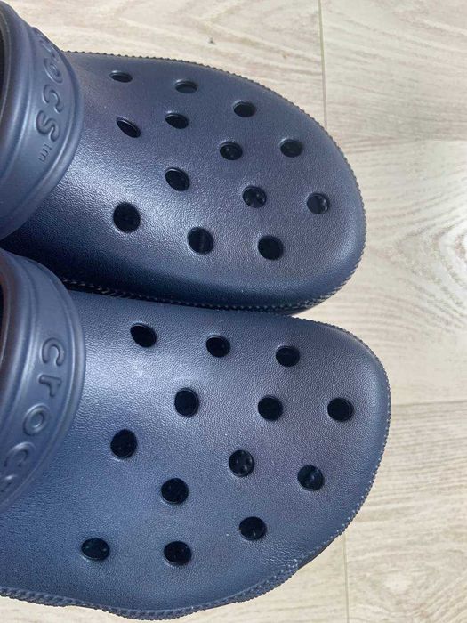 Крокси УНІСЕКС сині розмір 41 на стопу 26,3-26,8 см Знижка має нюанс