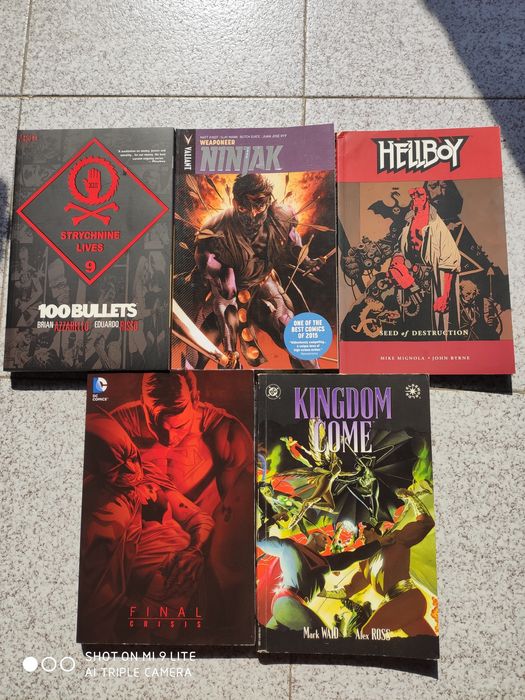 Coleção BD DC comics, Hellboy, 100 bullets