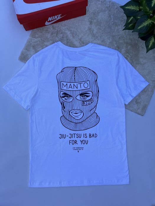 Футболка Манто Маска / Футболка Manto / Майка Manto Jiu-Jitsu / Манто