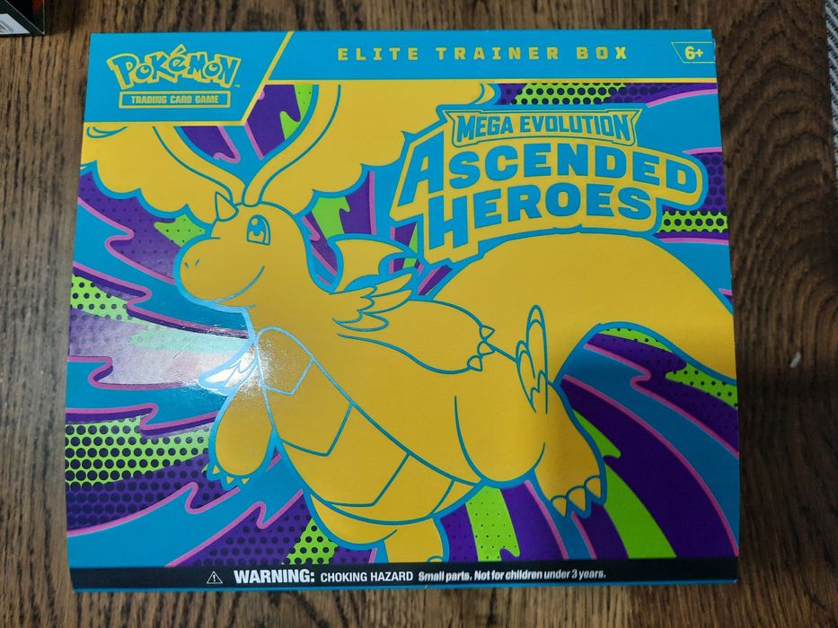 Vendo Caixas de UPC Mega Charizard e Caixas ETB's Mega Evolution e Ascended Heroes