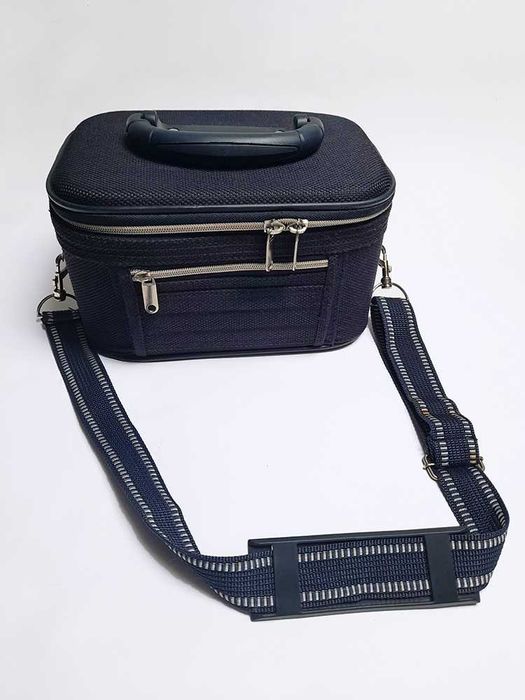 Mala Baú Necessaire Rígida Azul