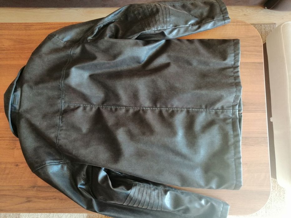 Kurtka Skórzana brązowa