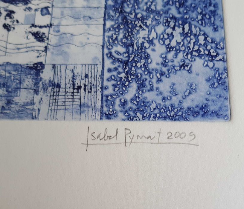 Serigrafia - Mil e Uma Noites - Isabel Pyrrait 2005 - Primeira Cópia