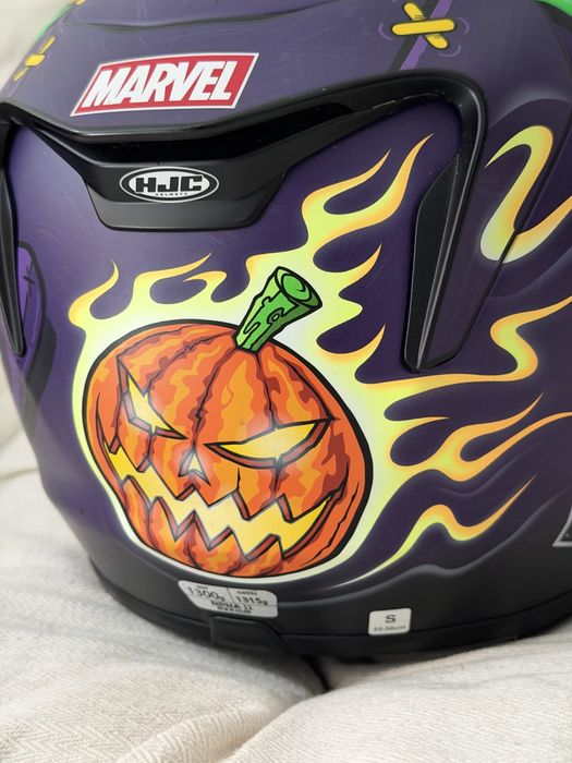Capacete HJC Rpha 11 Goblin Marvel