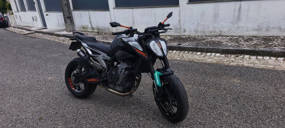 KTM duke 790 2019  carta A2 deslimitada