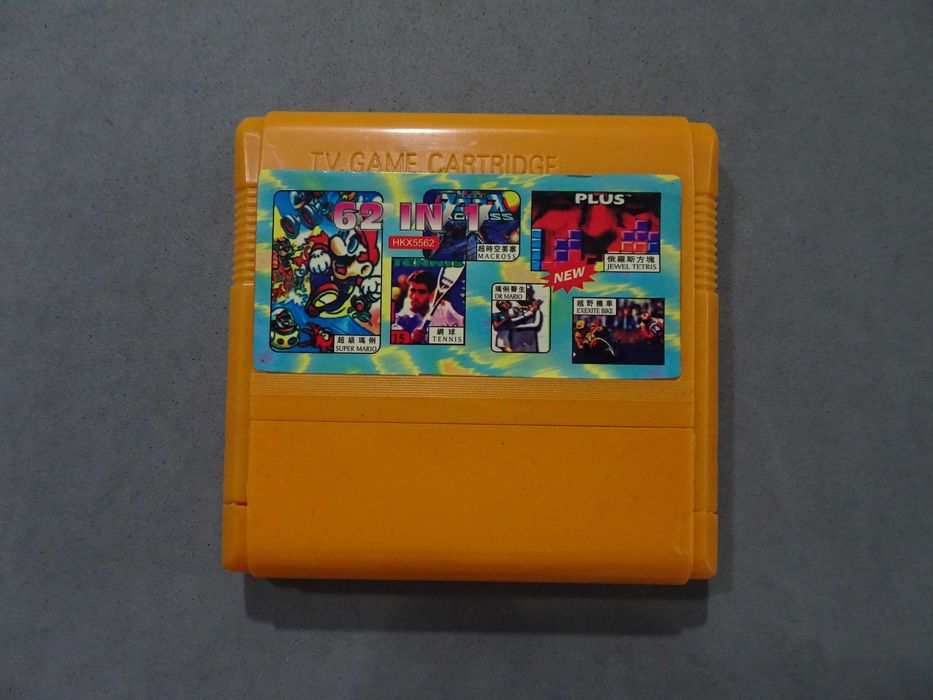 Jogo Famicom - 62 in 1