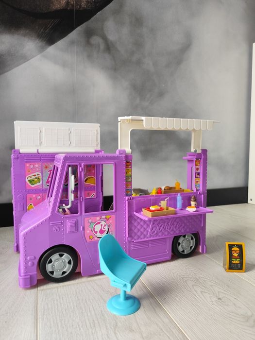 Barbie Samochód Foodtruck