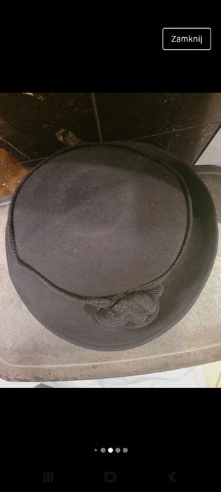 Kapelusz 100% wełna naturalna