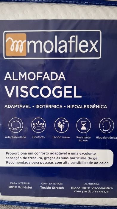 Pack 2 Almofadas Molaflex Viscogel