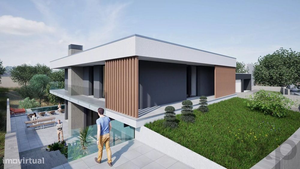 Moradia V3 de Arquitetura Moderna em Viseu