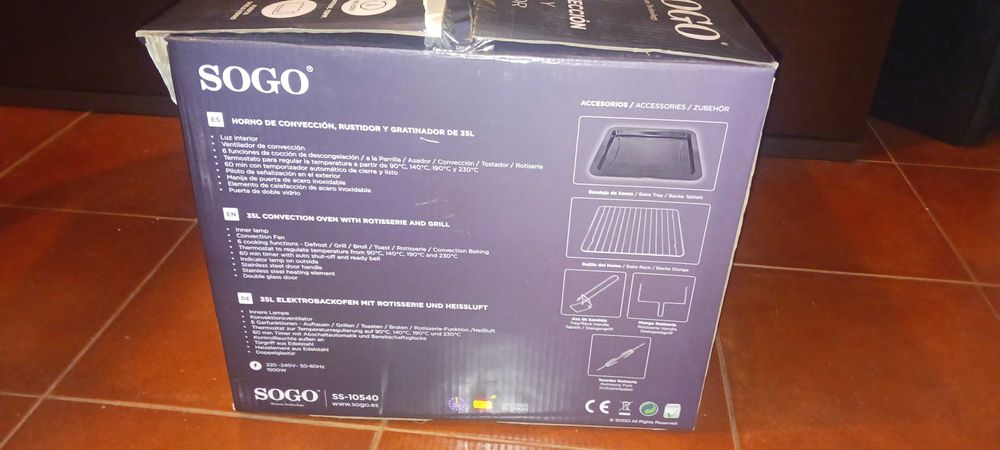 Forno Novo nunca usado