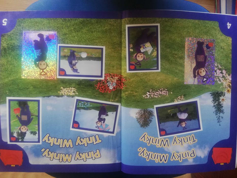 Caderneta Teletubbies