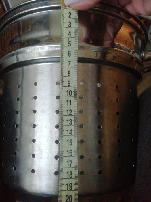 Каструля з отворами