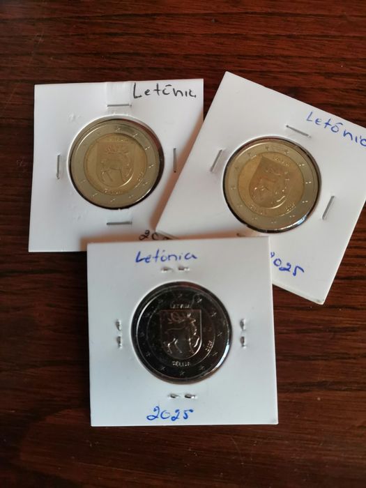 Letónia 2025 - Moeda comemorativa de 2€ UNC