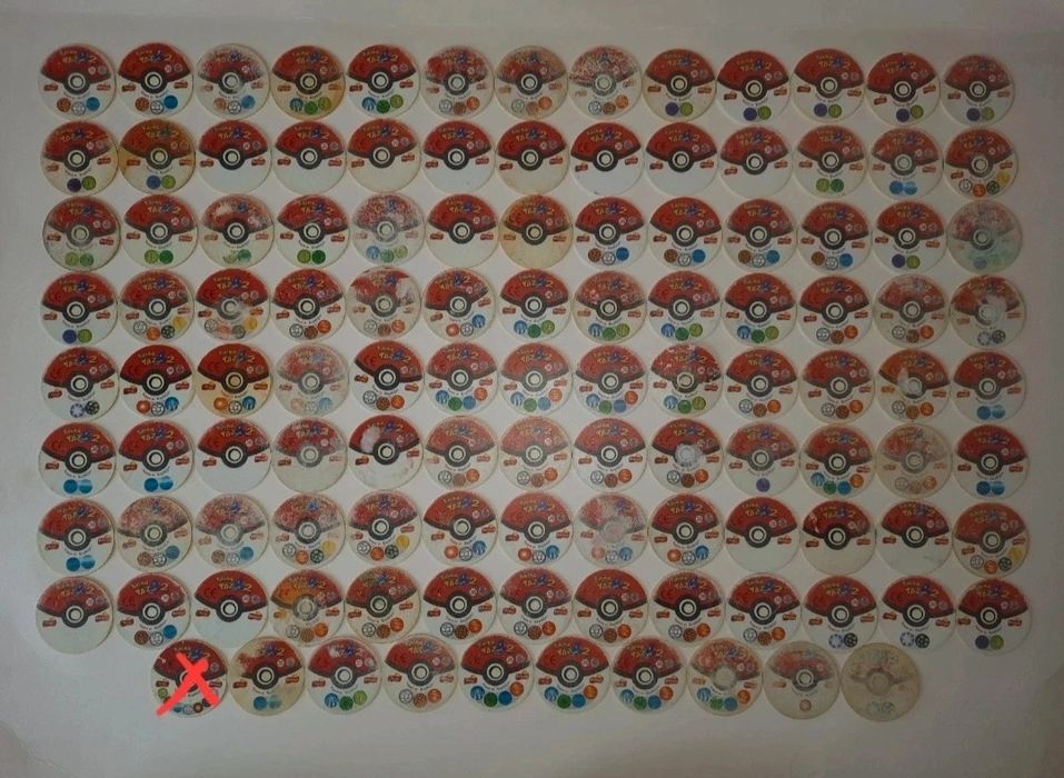 Tazos Pokemon 2 - venda à unidade
