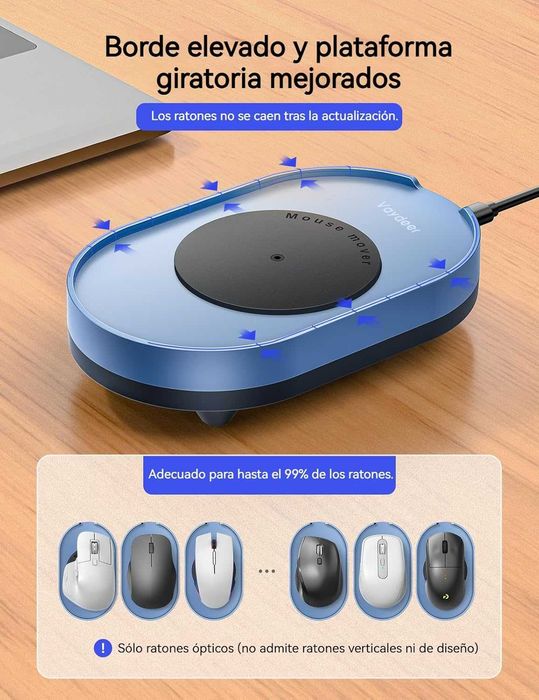 VAYDEER M4 Mouse Jiggler com interruptor