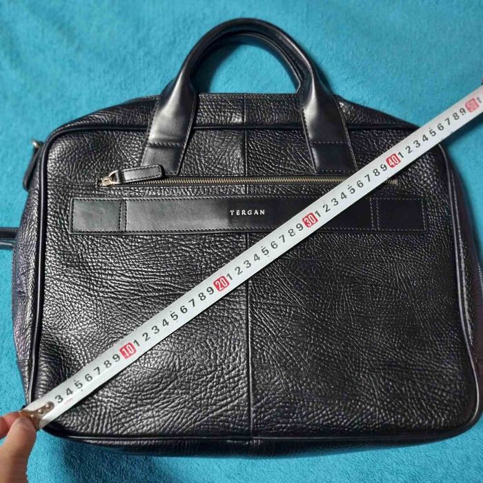 Сумка из натуральной кожи документов и ноутбука