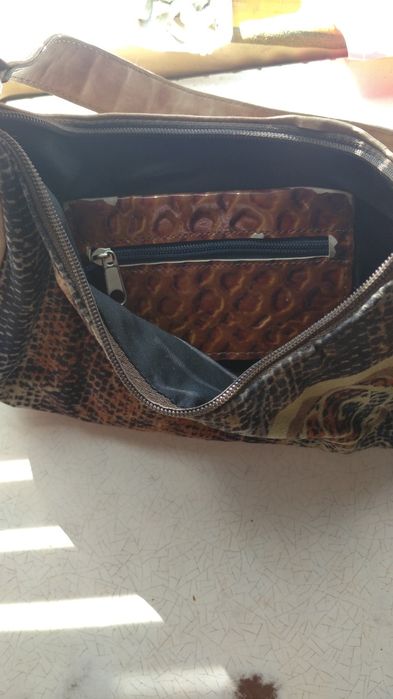 Сумка женская комбинированная.