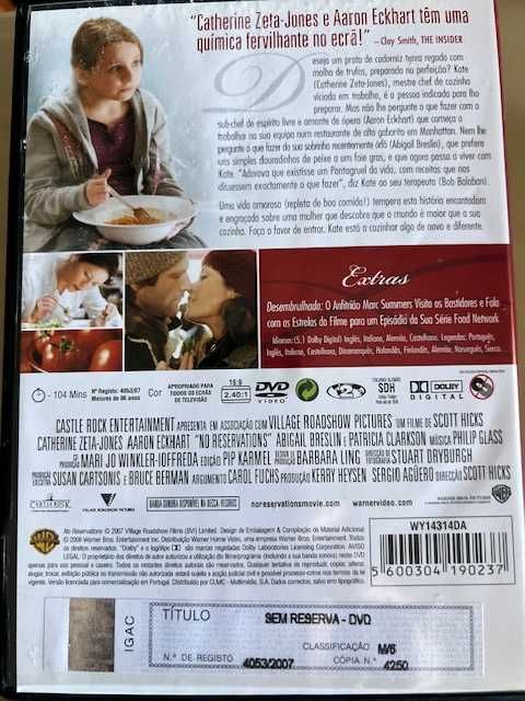 Sem Reserva com Aaron Eckhart