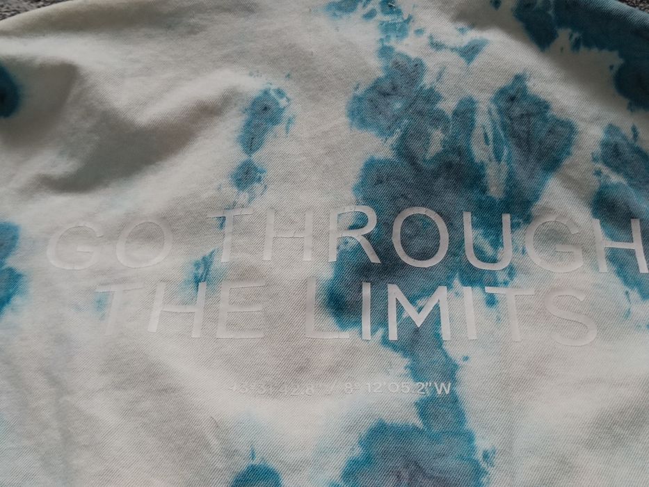 Męska kurtka tie dye bleach L