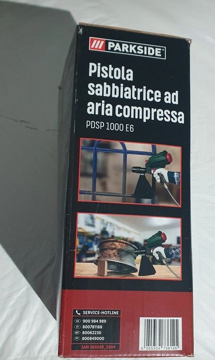 Pistola de Jato de areia Pneumática