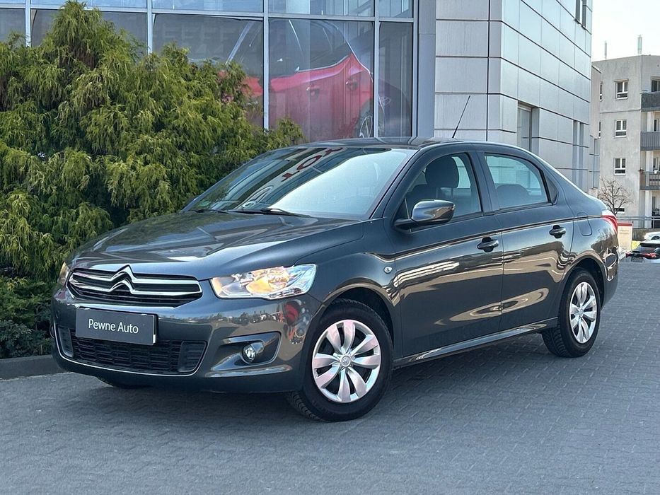 Citroën C-Elysée 1.6 VTi Seduction. Klimatyzacja. Hak. VAT Marża