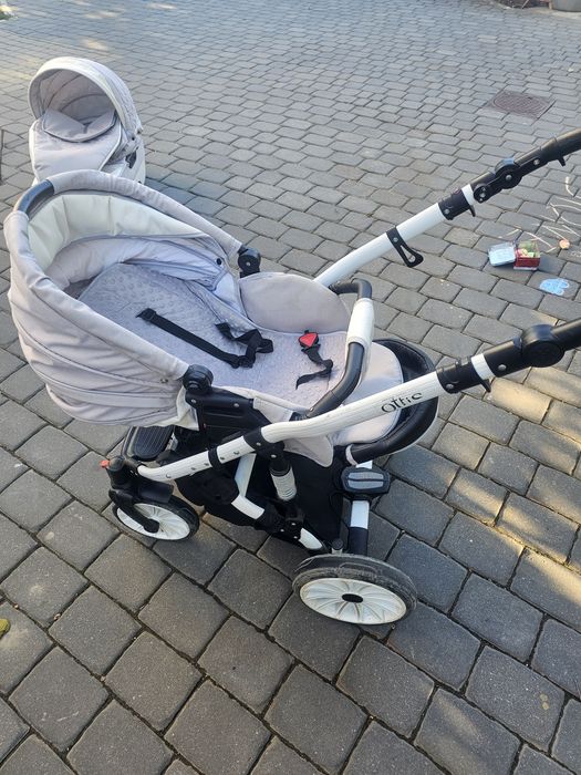 Wózek 3w1 ADBOR Ottis White