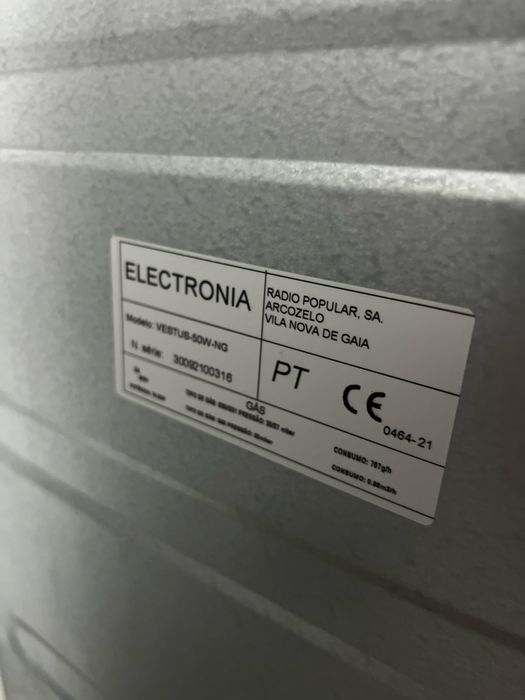 Fogão Gás Natural- Electronia