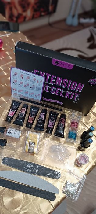 Новый набор для наращивания и дизайна ногтей