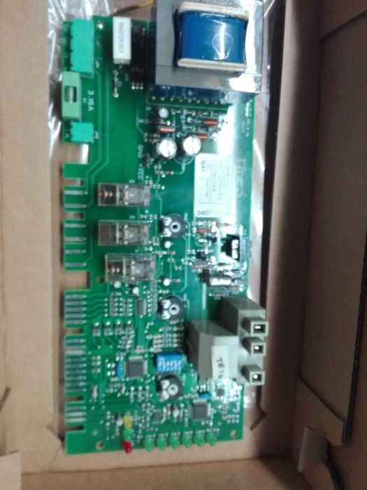 Placa para Caldeiras Roca Baxi Victoria F em pleno funcionamento.