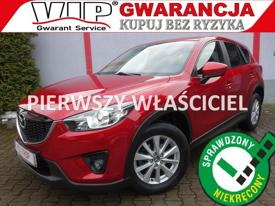 Mazda CX-5 2,2D Klimatronik Alu Światła dzienne Opłacony rej.2015 VIP Gwarancja