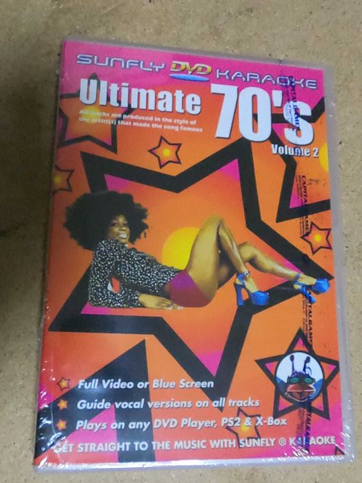 DVD Sunfly Karaoke Ultimate 70´s Volume 2