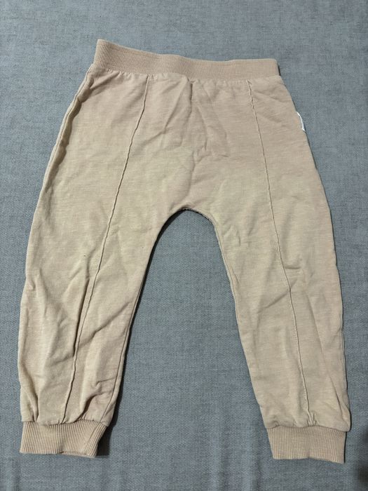 Бежеві штани 2 пари 98 розмір