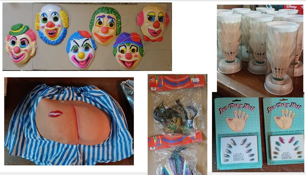 Brinquedos de Carnaval e outros - para despachar + de 300 artigos