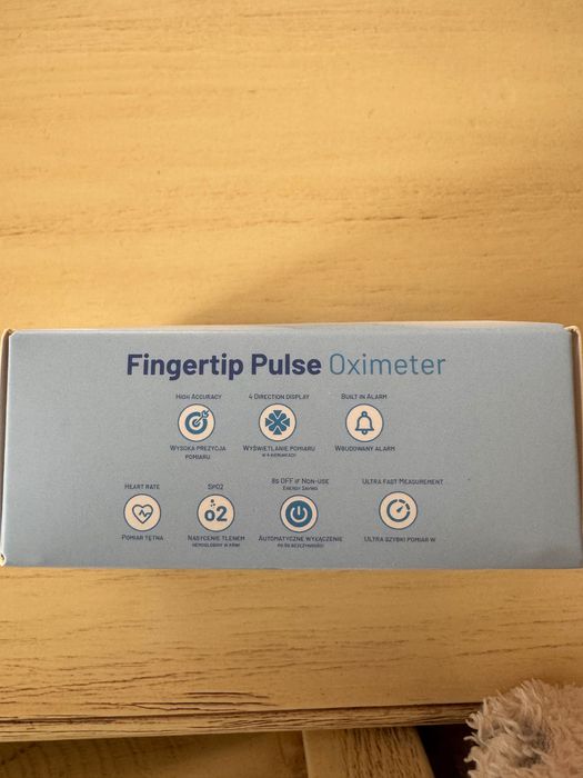 Pulsoksymetr napalcowy