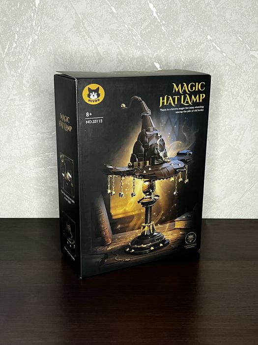Магічна LEGO лампа Гаррі Поттер | Конструктор з підсвіткою | 698 деталей | Подарунок фанату Harry Potter