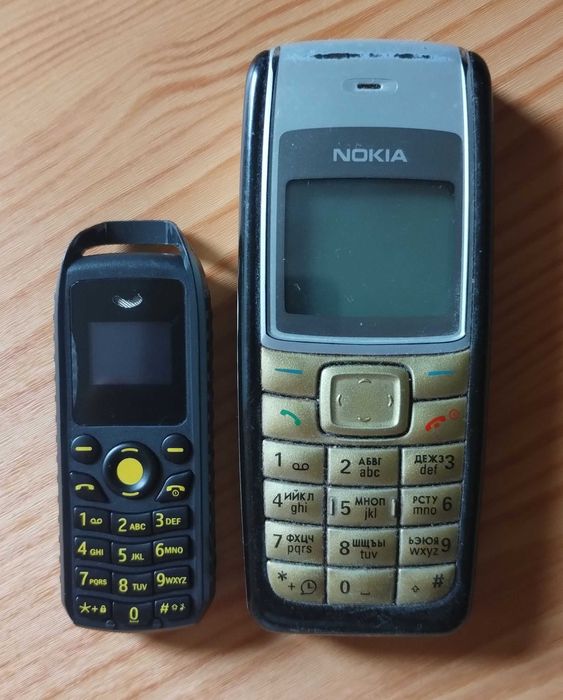 Mini телефон cat b25 2 sim найменший