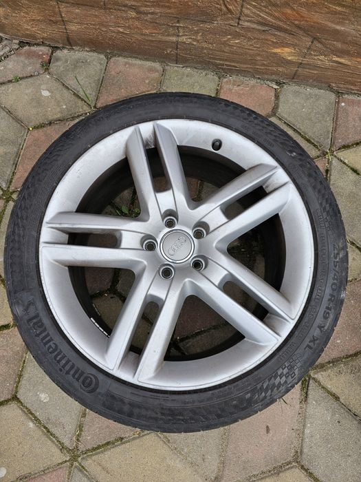 Колеса оригінальні Audi R19 з літньою резиною continental 245/40