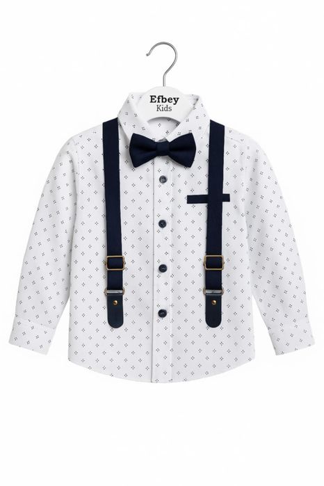 Elegancki komplet dla chłopca 4 części uroczystości