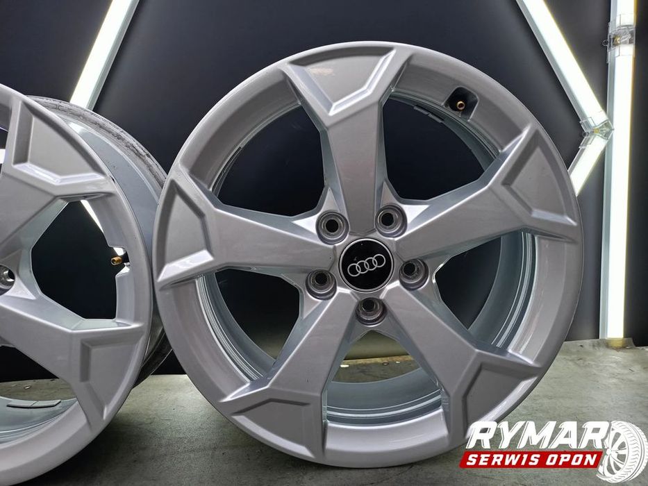 śląsk alufelgi 6.5x17 5x112 et38 oryginał audi oe komplet (vw seat skoda)