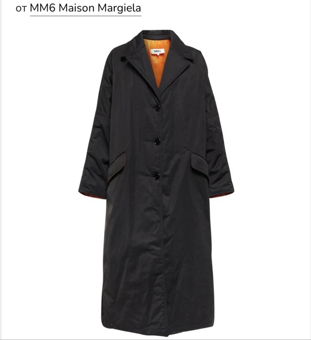 Утеплённое пальто от MM6 Maison Margiela