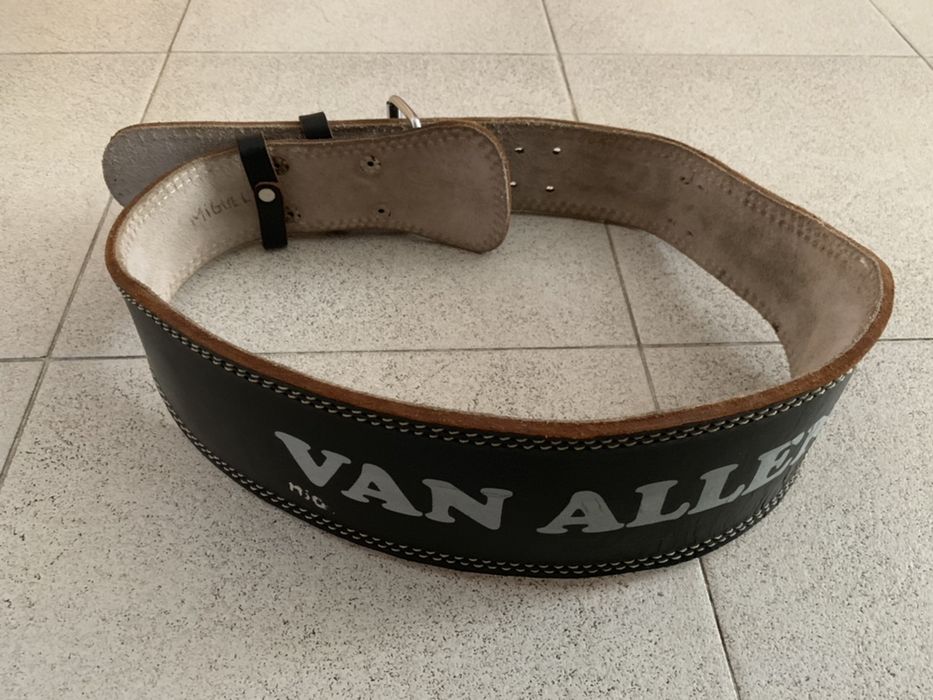 Cinto de suporte lombar para musculação