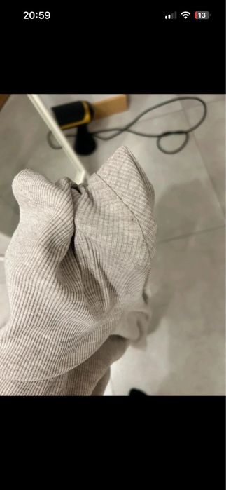 Prosty komplet z rozcięciami Elili butik