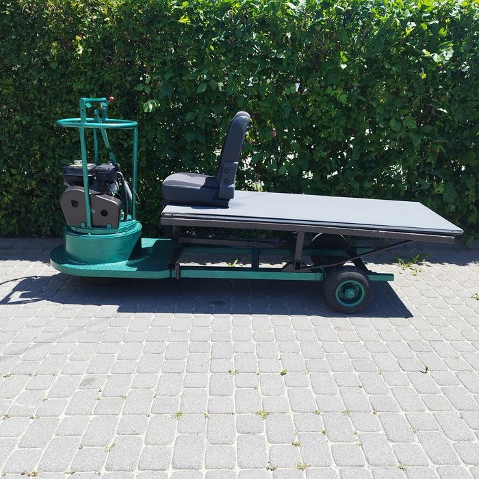 Traktorek Wózek wozidło do sadu ogrodnictwa transporter ogrodu na zbiory 360⁰ obrotowy
