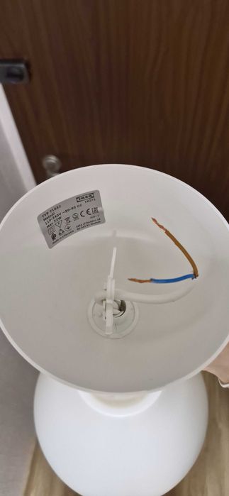 Lampa wisząca biała pojedyncza