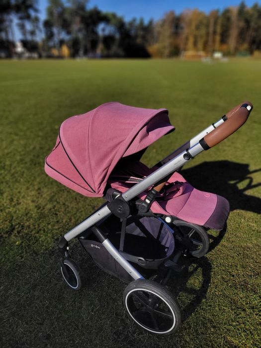 Wózek spacerówka Cybex Balios S Lux Silver Frame Magnolia