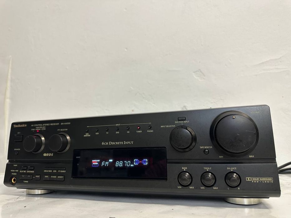 Amplituner kina domowego Technics SA-AX530 | 5.1, 2×100W, Dolby Pro Logic, RDS, Hi-Fi